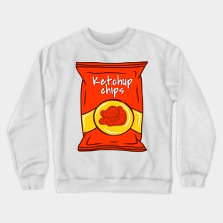 Ketchup Chips Crewneck Sweatshirt